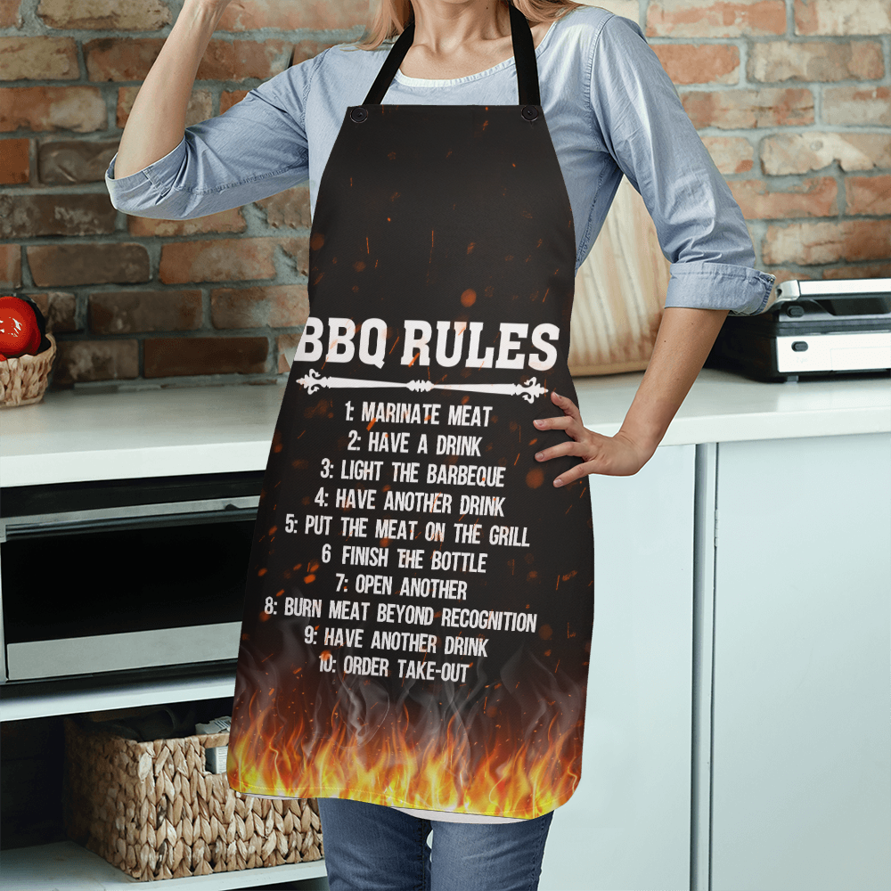 BBQ Rules - Apron