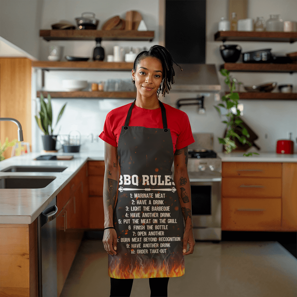 BBQ Rules - Apron