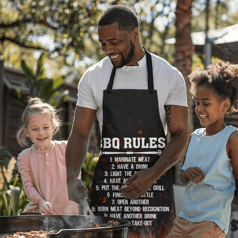 BBQ Rules - Apron