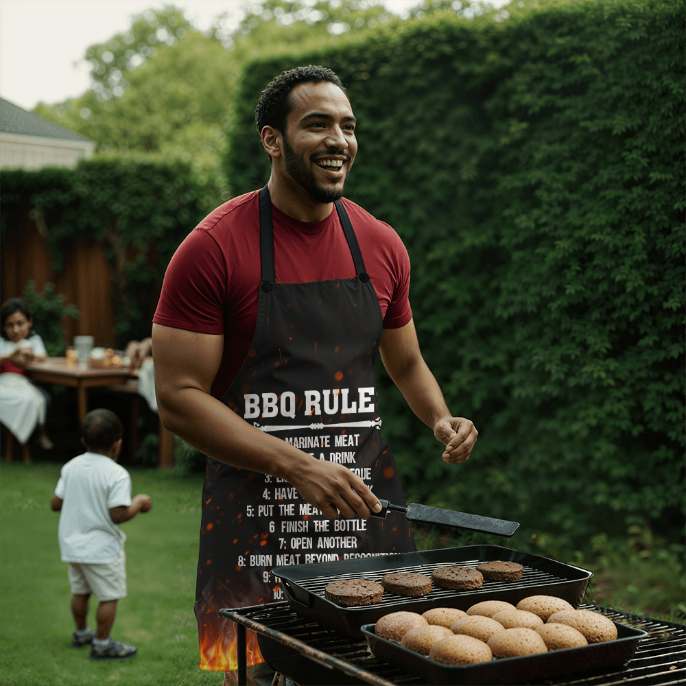BBQ Rules - Apron
