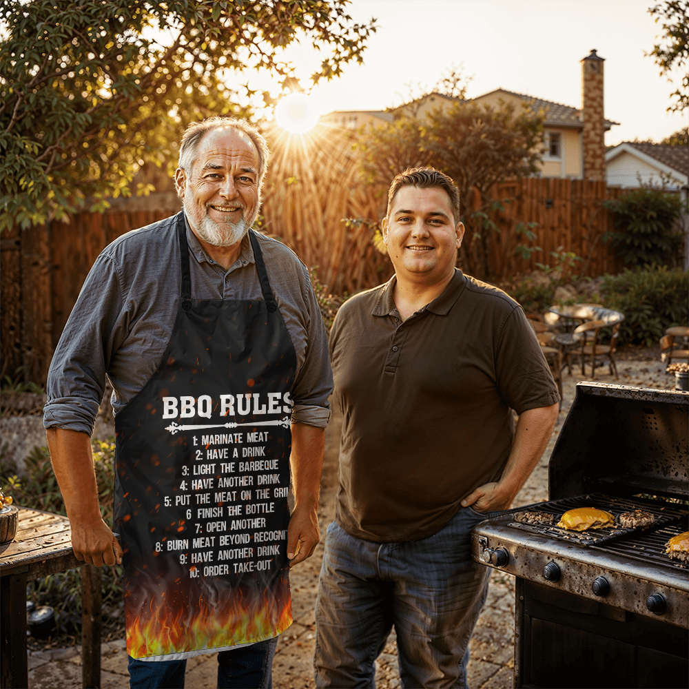 BBQ Rules - Apron