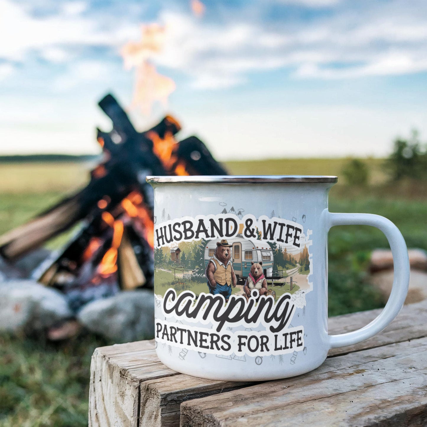 Partners For Life - Stainless Steel Mug