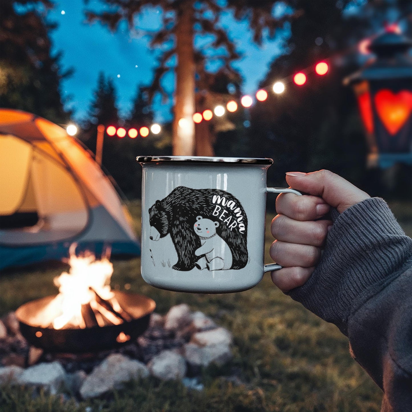 Mama Bear - Stainless Steel Mug