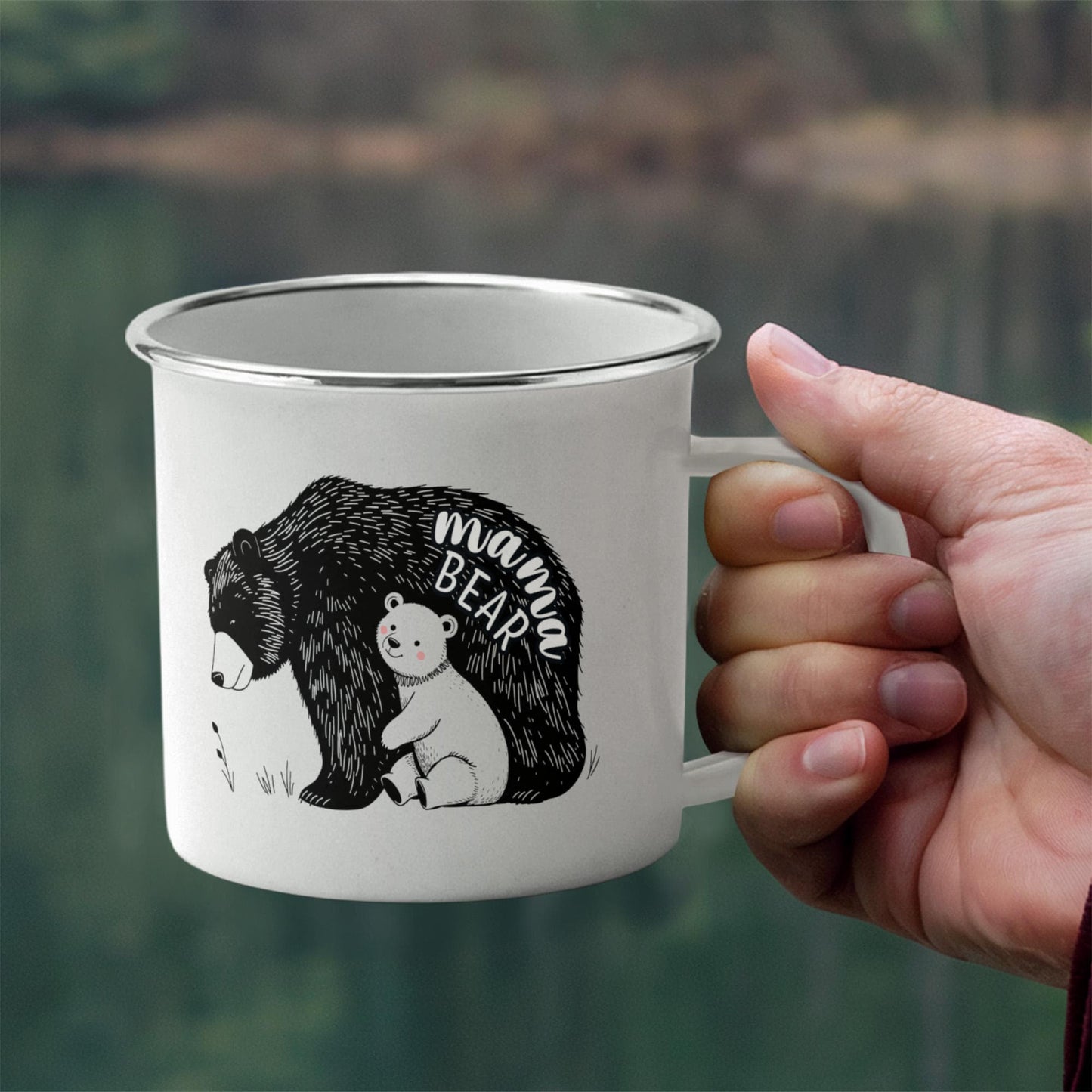 Mama Bear - Stainless Steel Mug