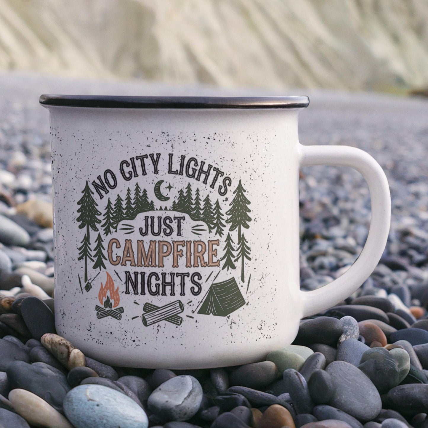 Just Campfire Nights - Stainless Steel mug