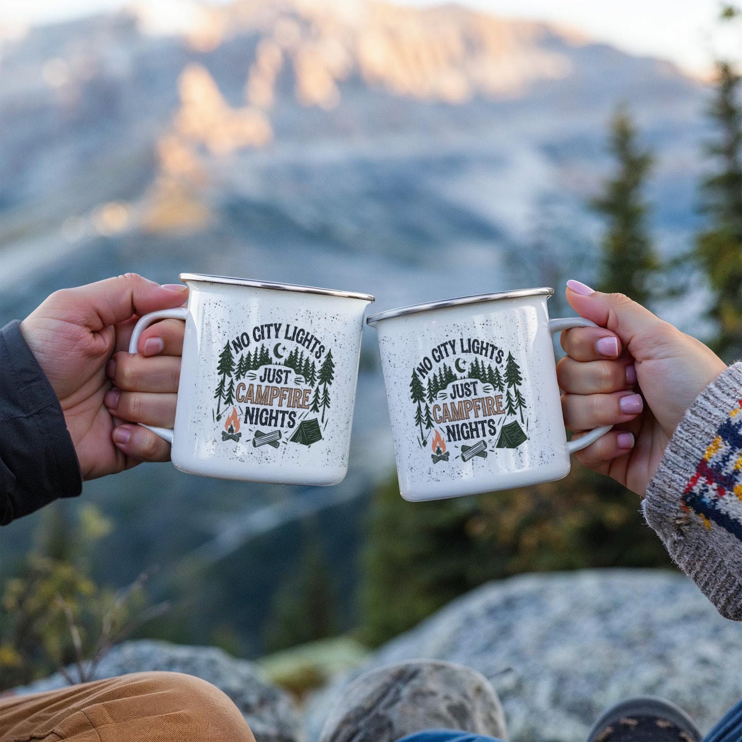 Just Campfire Nights - Stainless Steel mug