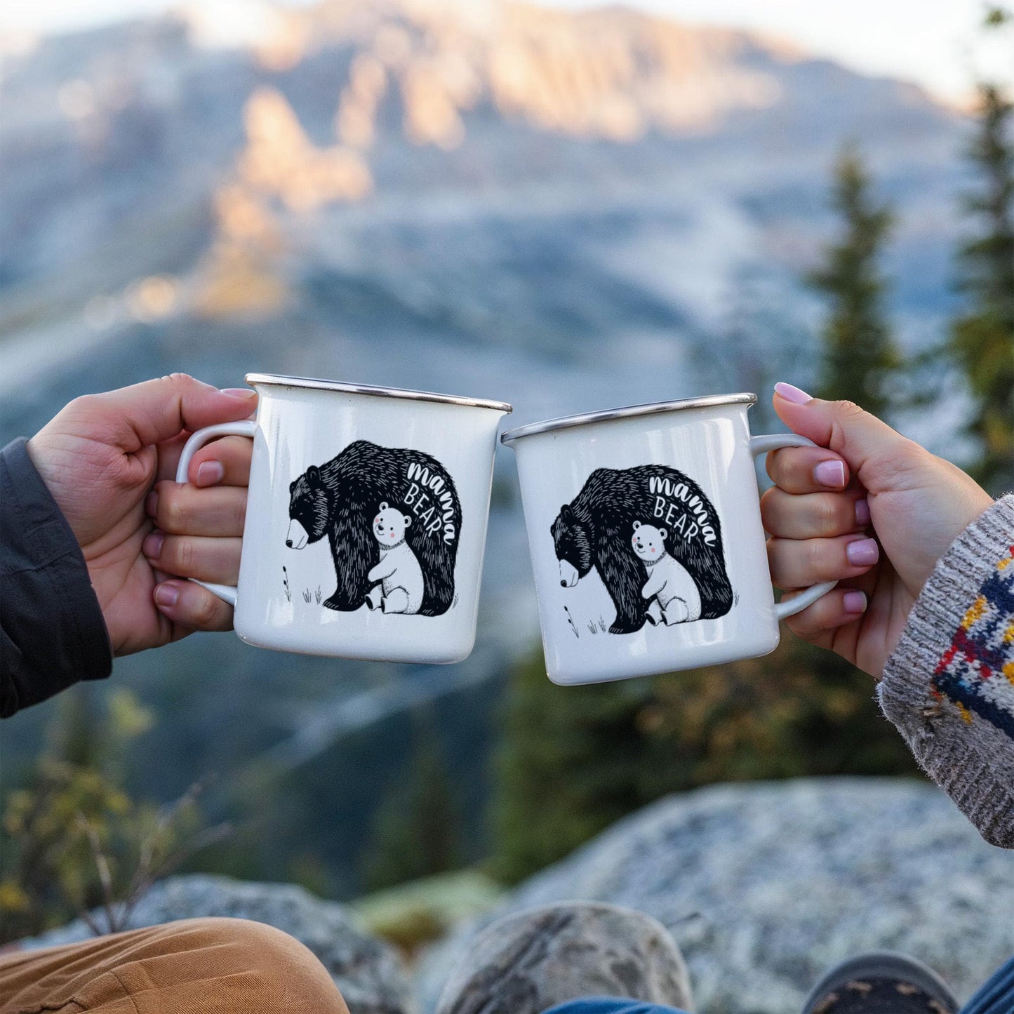 Mama Bear - Stainless Steel Mug