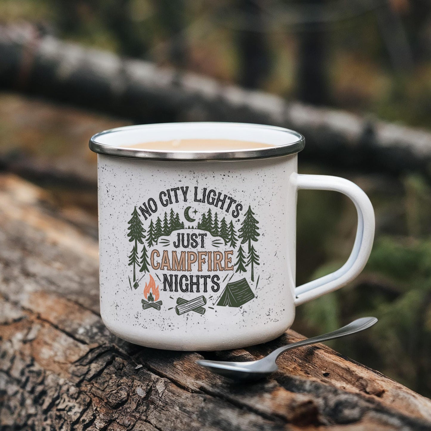 Just Campfire Nights - Stainless Steel mug