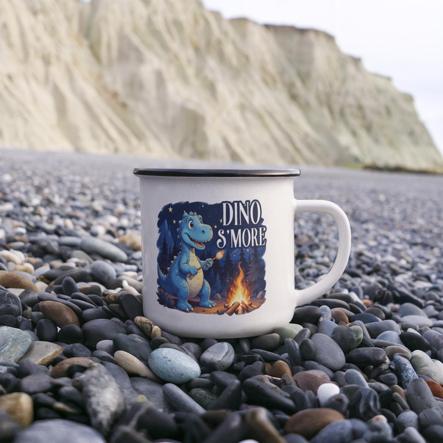 Dino S'more - Stainless Steel Mug