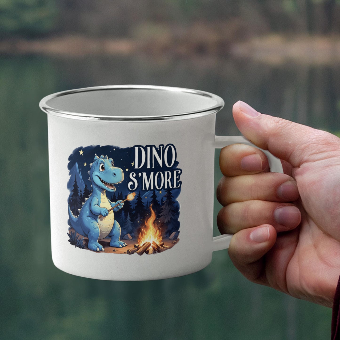 Dino S'more - Stainless Steel Mug